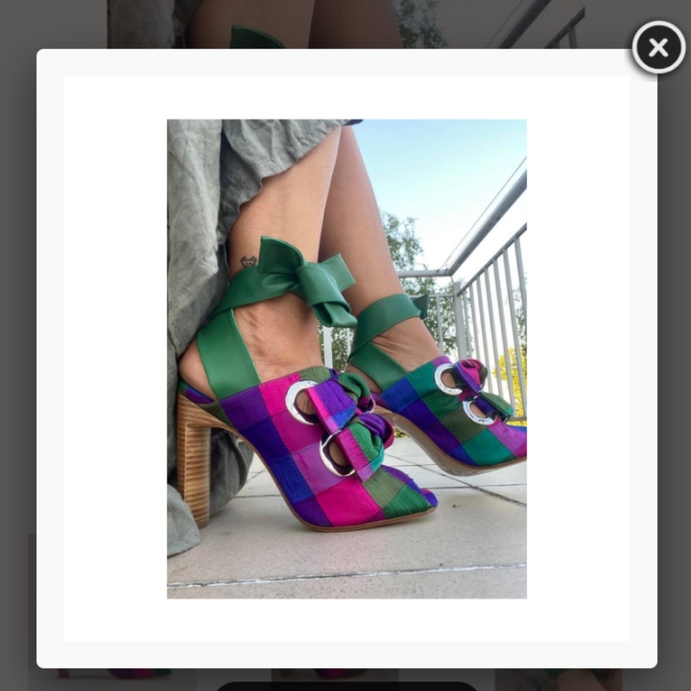 Miista by Laura Willasenin, Aldaro Sandals, Size 7.5, New in Box, Rare